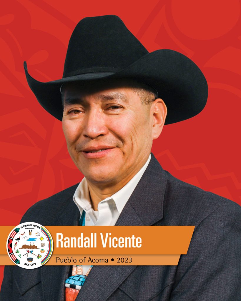 Randall Vicente Governor of Acoma